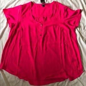 Torrid Georgette Hi-Low Blouse size 18-20